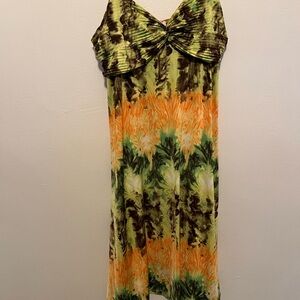Y2K Tie-Dye Dress - size large